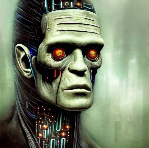 A cybernetic Frankenstein